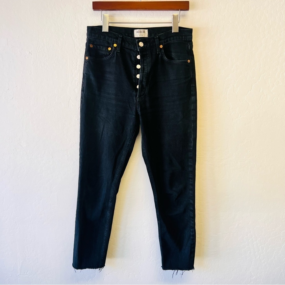 Sold AGOLDE Black Frey Ankle Skinny Jeans 29